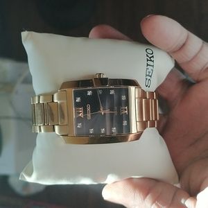 Gold seiko men's watch